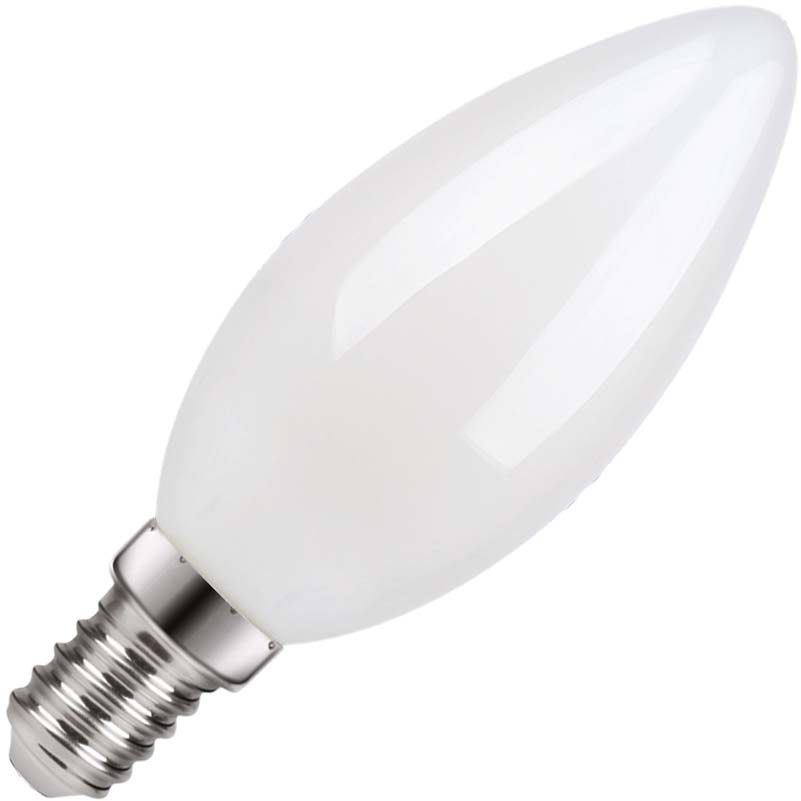 Lighto | LED Ampoule Flamme | E14 | Dimmable | 5W (remplace 47W)