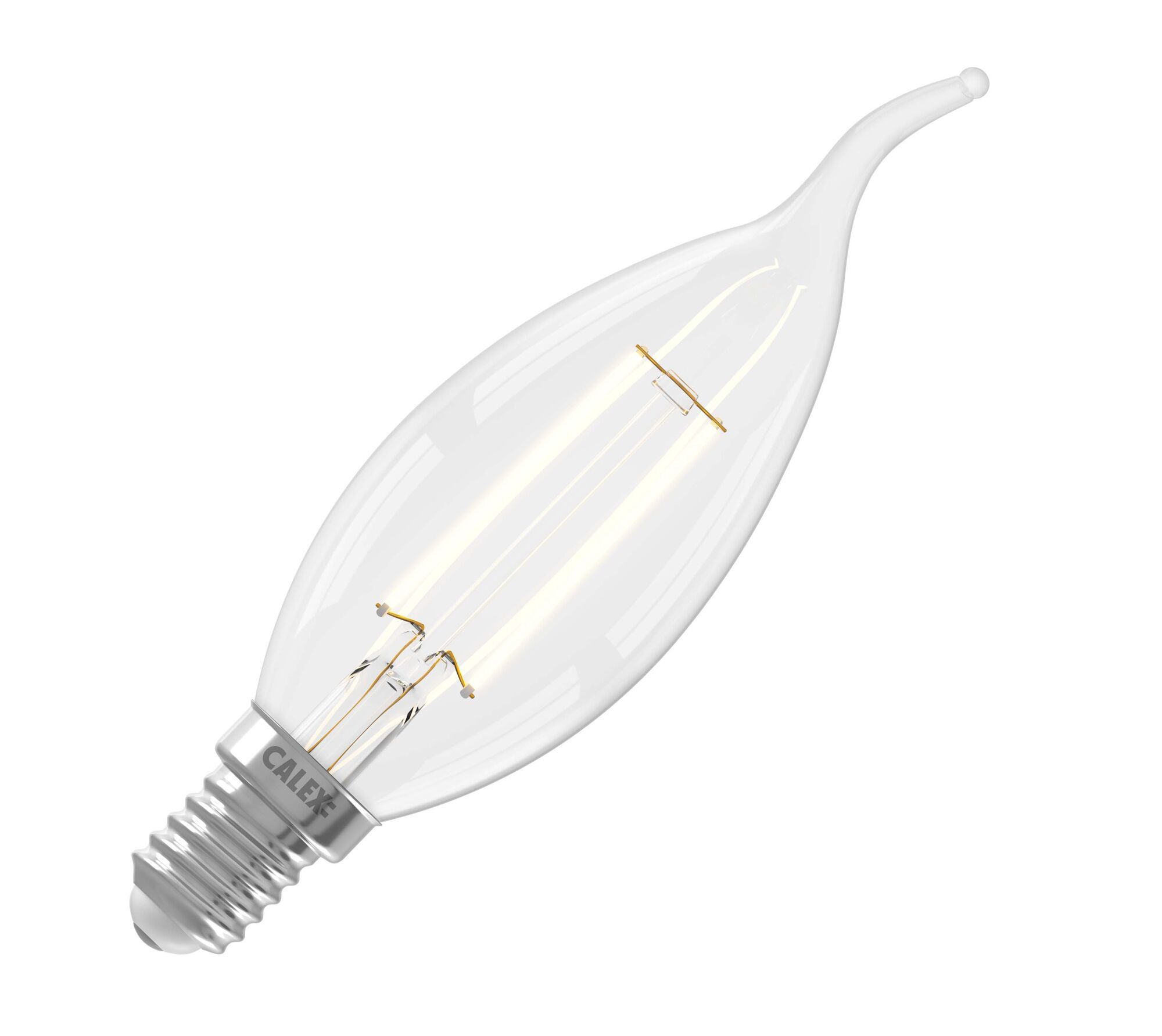 Calex | LED filament | Tip-Kaars | Helder | E14 fitting | 3.5W
