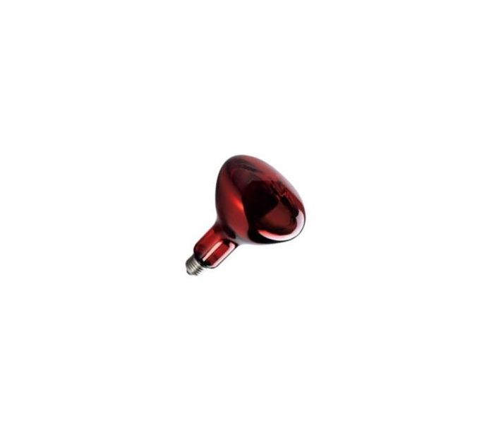 Sylvanie | Ampoule Lampe à réflecteur IR | Grand raccord E27 | 250W 125mm Rouge