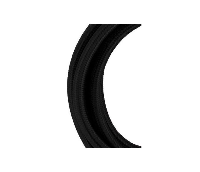 Bailey câble en tissu 2x0,75mm noir 3m