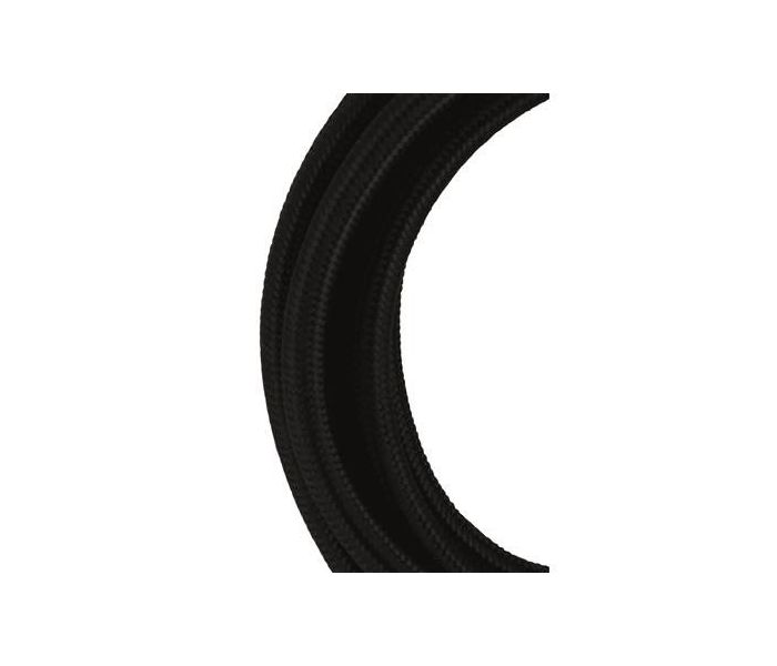 Bailey câble en tissu 2x0,75mm noir 50m rouleau