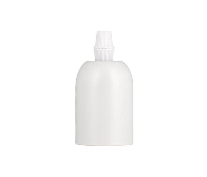 Bailey culot alu E27 blanc