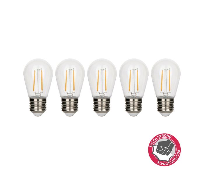 Bailey | 5x LED 5x Ampoule sphérique | E27  | 2W