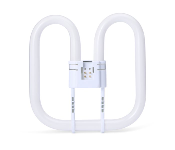 Ampoule fluocompacte Biax 2D | Blanc Froid | 4 broches | 4000K | 38W