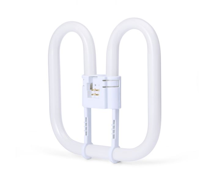 Ampoule fluocompacte Biax 2D | Blanc Froid | 4 broches | 4000K | 38W