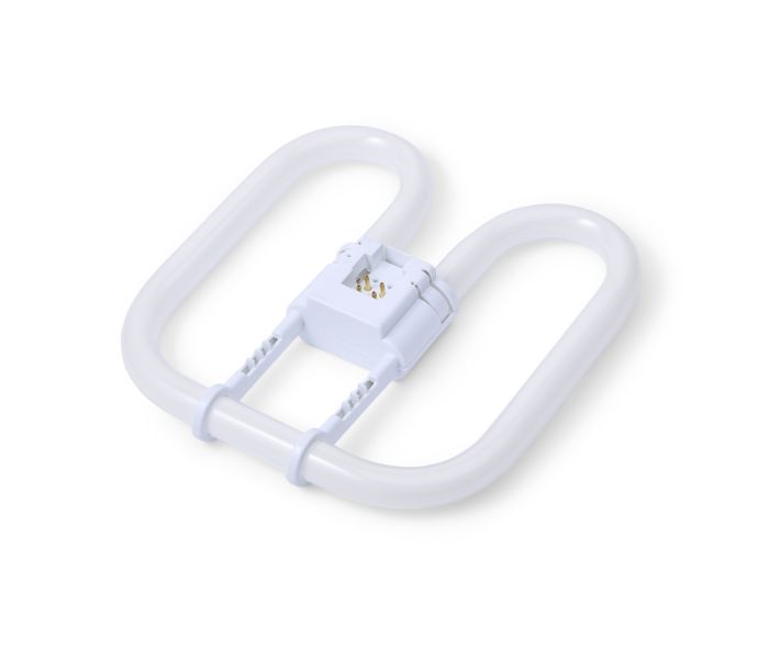 Ampoule fluocompacte Biax 2D | Blanc Froid | 4 broches | 4000K | 38W