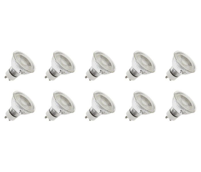 Lighto | Lampe LED | Culot GU10 | Spot | Clair | 50mm | 3W | 10 pièces