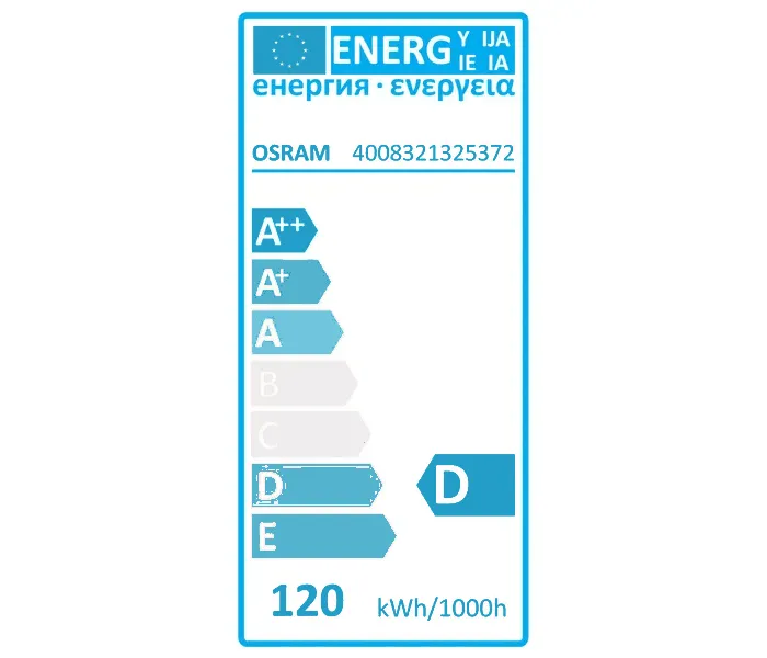 Osram | Tube halogène | R7s | 74,9 mm | 120W