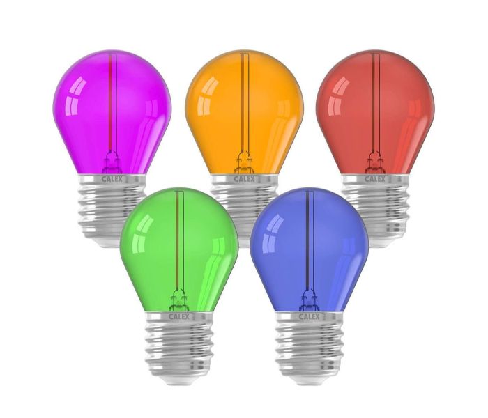 Calex | 5x LED Ampoule Sphérique | E27  | 1W