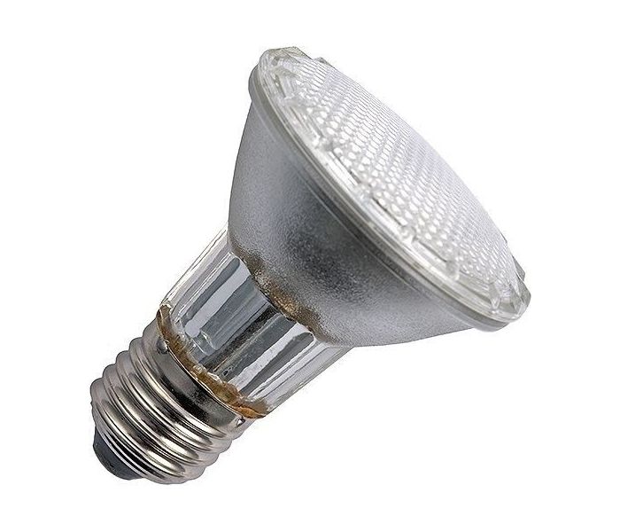 SPL | Ampoule à réflecteur | Grand culot E27 | PAR20 | Clair | 63mm | 50W