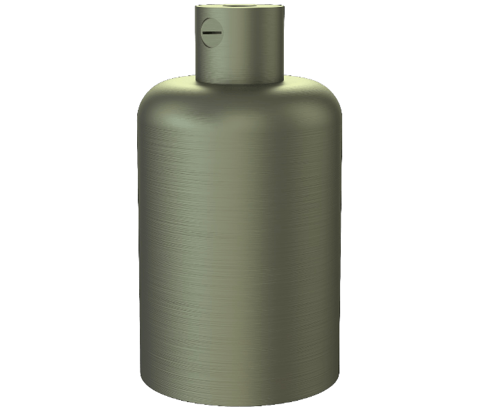 Calex | Lamphouder | E27 fitting | Aluminium | Mat Brons | Alu kabelklem | 60W
