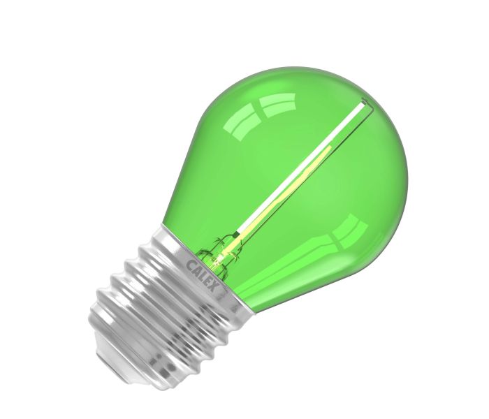 Calex | LED G45 | Groen | E27 fitting | 0.5-1W