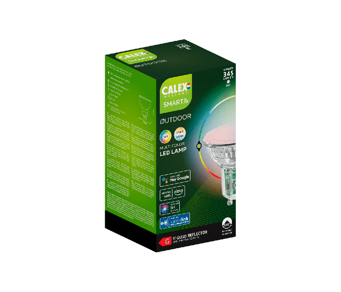Calex | Smart | GU10 fitting | Reflector | 4.9W | Bediening app