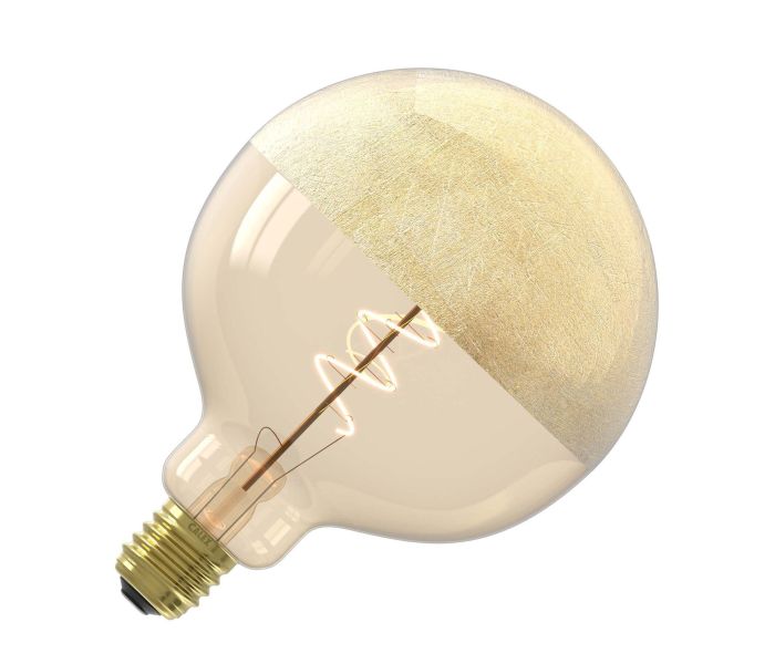 Calex | XXL Specials | G125 Goud | Spiraalfilament | 4W