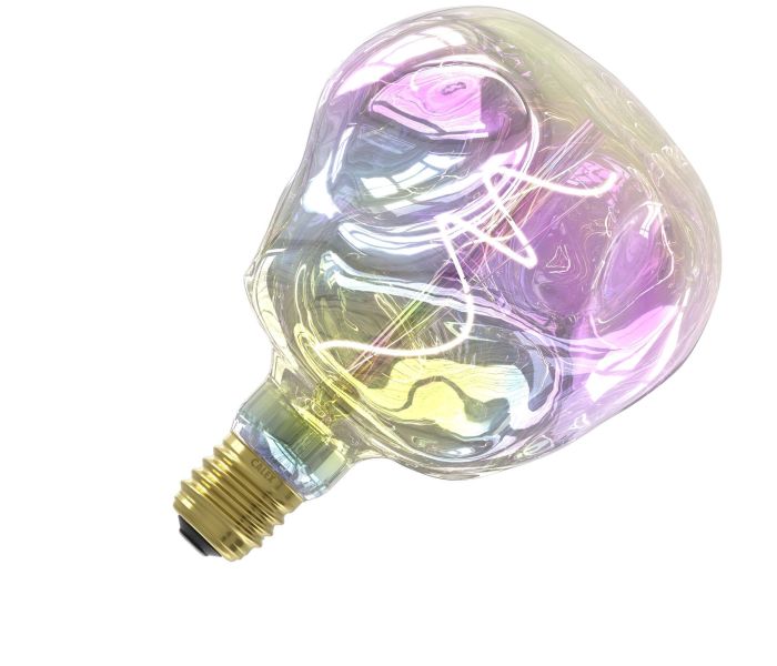 Calex | G125 Organic Neo | Regenboog | Flexfilament | 4W | E27 fitting