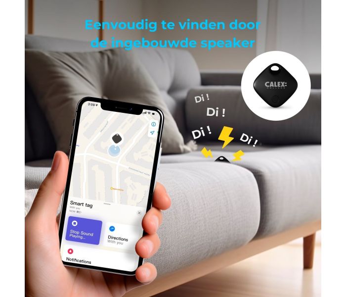 Calex | Smart | Tag | Werkt met Apple Find My