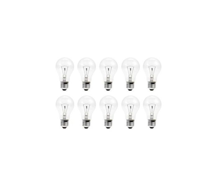 10x Ampoule à Incandescence | E27 | 150W Clair