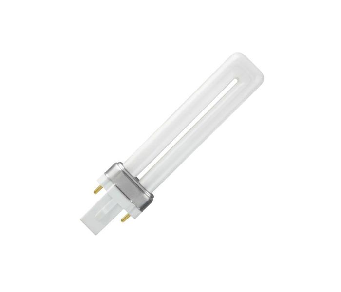 PL-S | G23 | 7W | 827 Blanc très chaud | Opale | 2-pins