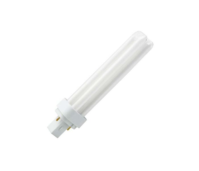 Dulux D | Ampoule fluocompacte | 827 Blanc chaud extra | 2 broches | 2700K | 26W
