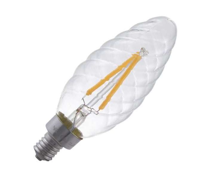 SPL | LED Flamme Torsadée | E14  | 2W Dimmable