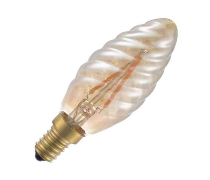SPL | LED Flamme Torsadée | E14  | 1.5W Dimmable