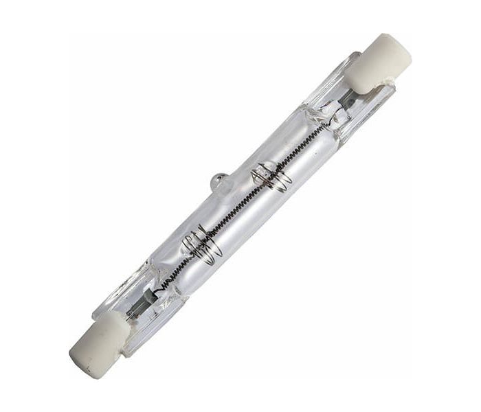 Tube halogène 120W 78mm R7s (remplace 150W)