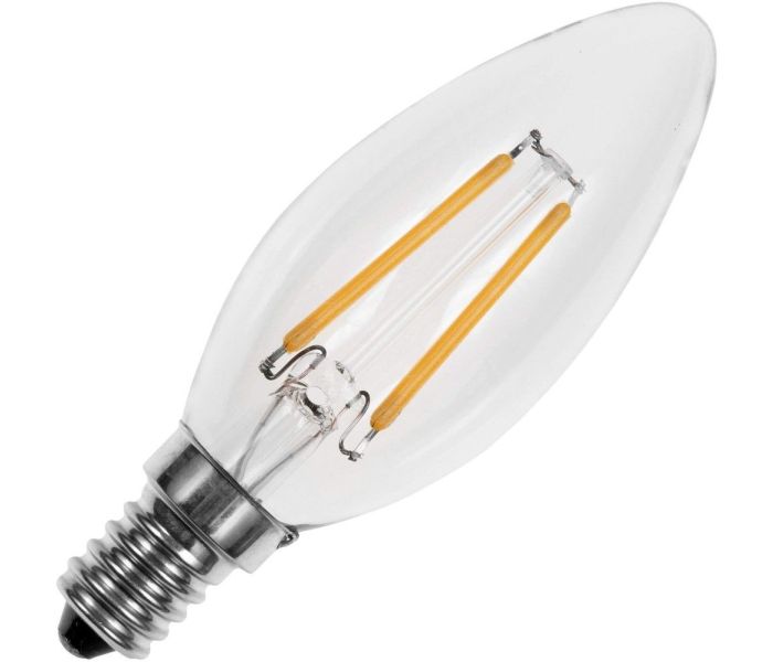 Lighto | LED Ampoule Flamme | E14 | 2W (remplace 20W)