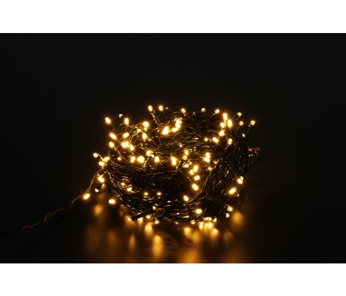 Modee | Kerstverlichting LED lichtsnoer | 20m | 200 Lichtpunten met 8 Lichtstanden | IP44 | Warm Wit Licht