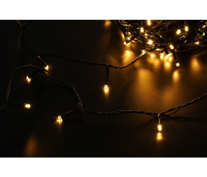 Modee | Kerstverlichting LED lichtsnoer | 20m | 200 Lichtpunten met 8 Lichtstanden | IP44 | Warm Wit Licht