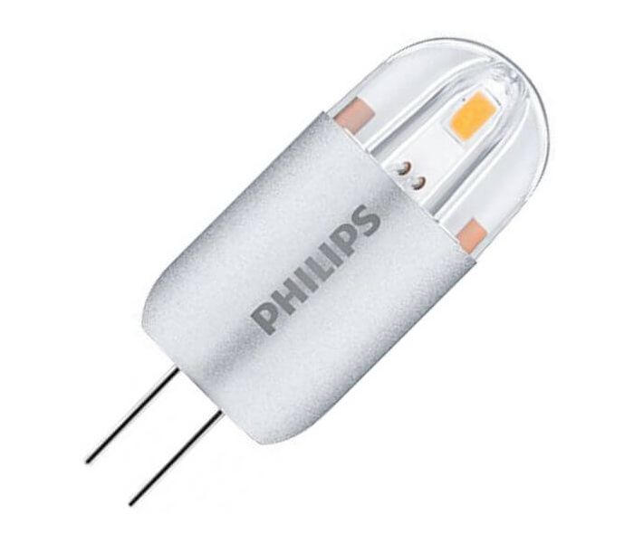 Philips | LED Ampoule à Broches 12V | G4 | 0,9W (remplace 10W)