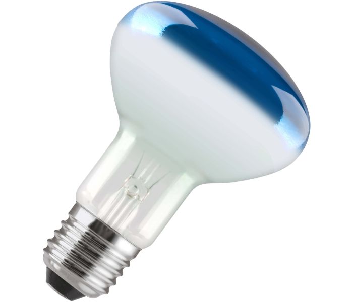 Ampoule à Incandescence Réflecteur R80 | E27 | 60W Bleu
