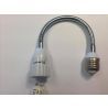 Adaptateur de culot E27/GU10 Flexible 30cm Adaptateur de culot E27/GU10 Flexible 30cm