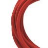 Bailey câble en tissu 2x0,75mm rouge 3m Bailey câble en tissu 2x0,75mm rouge 3m