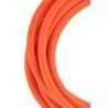 Bailey câble en tissu 2x0,75mm orange 3m Bailey câble en tissu 2x0,75mm orange 3m
