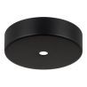 Bailey pavillon luminaire métal noir + noir support de câble
