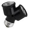 Bailey adapteur de culot au double E27 noir Bailey adapteur de culot au double E27 noir