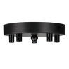 Bailey pavillon luminaire métal noir multi pour 5 câbles