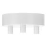 Bailey pavillon luminaire métal blanc multi pour 3 câbles