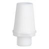 Bailey | 10pcs Serre-câble Blanc M10 mâle | Cable clamp