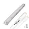 Lighto | Pack LED TL + Luminaire | T8 | 2x22W | 150cm | IP65 | Étanche | Remplace 2x58W TL Lighto | Pack LED TL + Luminaire | T8 | 2x22W | 150cm | IP65 | Étanche | Remplace 2x58W TL