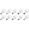 Lighto | Lampe LED | Gros culot E27 | 8W | 10 pièces