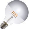 Lighto | LED Ampoule à tête Miroir Globe | E27 Dimmable | 4W 95mm