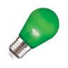 Lighto | Filament LED | Grande douille E27 | Verte | Ampoule boule | 45mm | 2W | Dimmable | Convient pour abat-jour