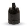 Culot porcelaine E27 noir Culot porcelaine E27 noir