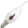 Calex | Lampe à incandescence | Petit culot E14 | Embout pour lampe à bougie | Transparent | 35mm | 3W