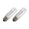 Lampe halogène | Halolux | Grande douille E27 | Lampe tubulaire | Lumineuse | 32mm | 150W