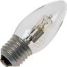 Ampoule halogène EcoClassic flamme SPL | Gros culot E27 | Claire | 45mm | 42W