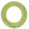 Calex | Câble sous gaine textile | 2x0.75mm² | 1.5M | Tilleul/Blanc | 60W Calex | Câble sous gaine textile | 2x0.75mm² | 1.5M | Tilleul/Blanc | 60W