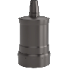Calex | Lamphouder | E27 fitting | Aluminium | Mat Parel Zwart | 60W