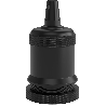 Calex | Douille | Culot E27 | Aluminium | Noir mat | 60W